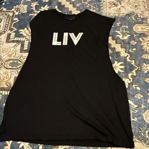 Black Sleeveless Top